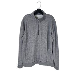 VUORI Cypress 1/4 Zip 2.0 Sweatshirt Men's XL Heather Gray Activewear